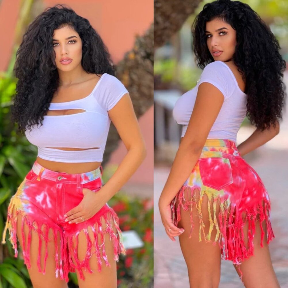 Karrie Off Shoulder Cut Out Crop Top ( white )